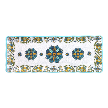 Le Cadeaux Baguette Tray Allegra Turquoise